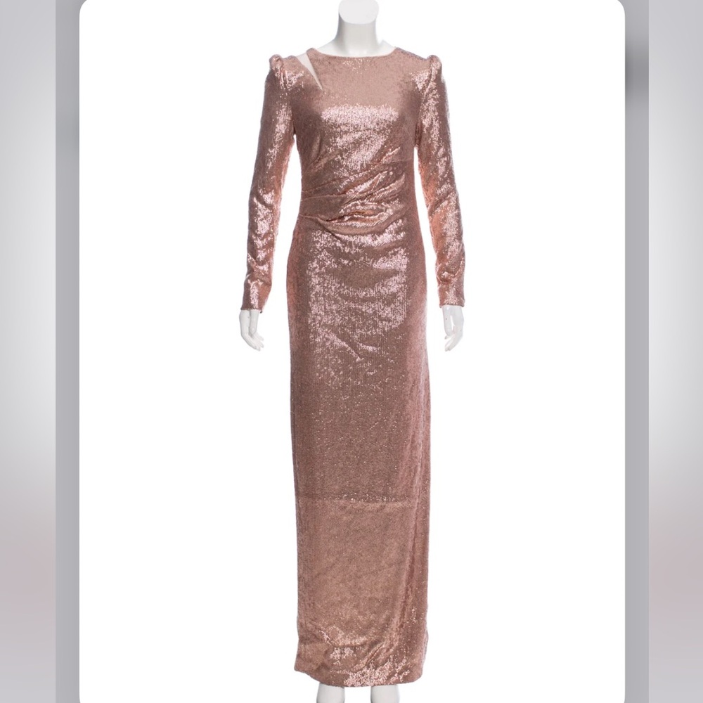 Rachel Zoe Sequined  Evening Gown